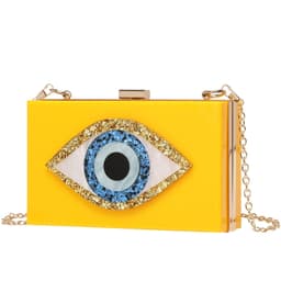 image-Dinner Eye Acrylic Women's Handbag Chain