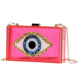 image-Dinner Eye Acrylic Women's Handbag Chain