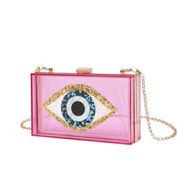 image-Dinner Eye Acrylic Women's Handbag Chain
