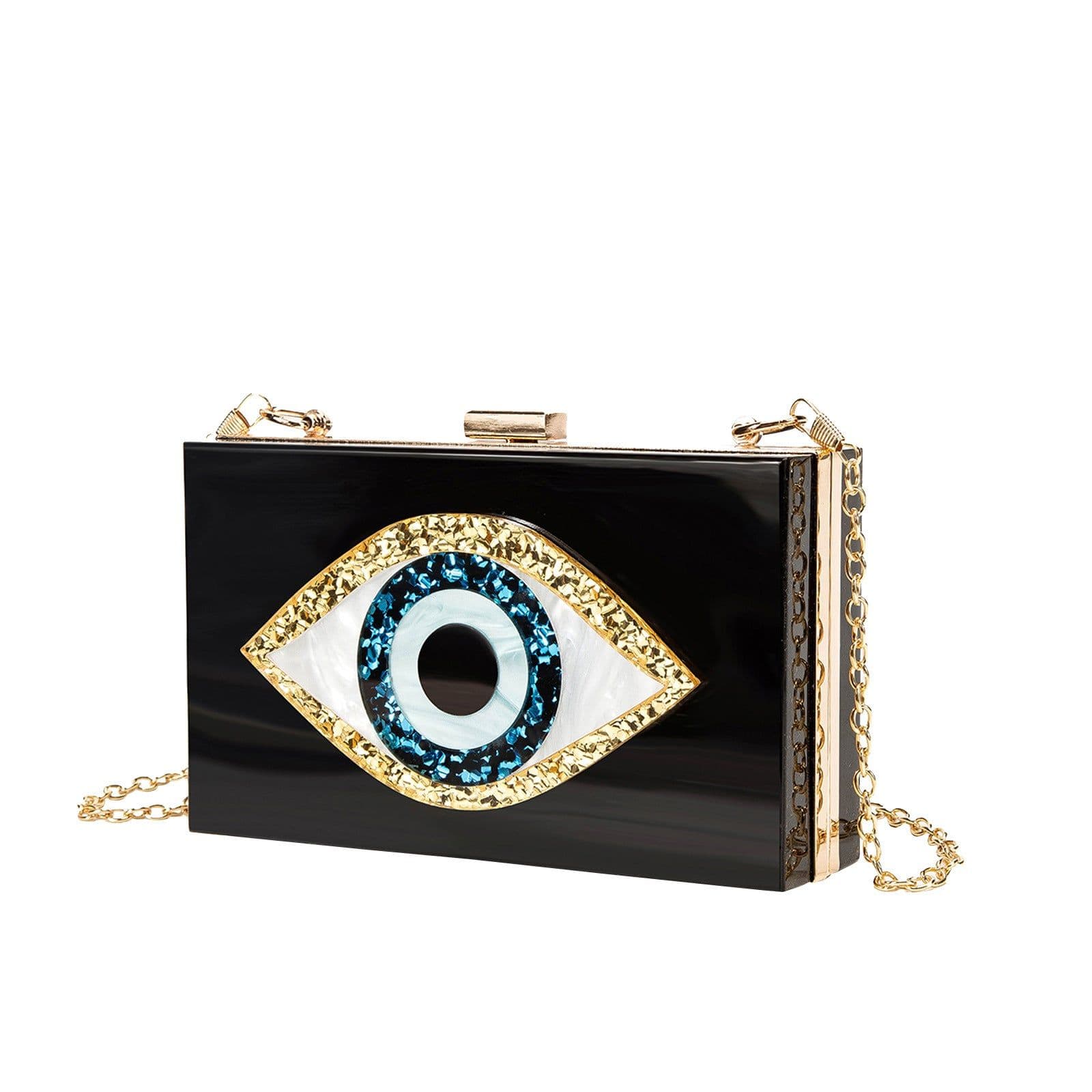 image-Dinner Eye Acrylic Women's Handbag Chain