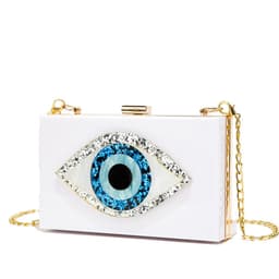image-Dinner Eye Acrylic Women's Handbag Chain
