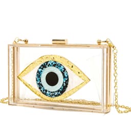 image-Dinner Eye Acrylic Women's Handbag Chain