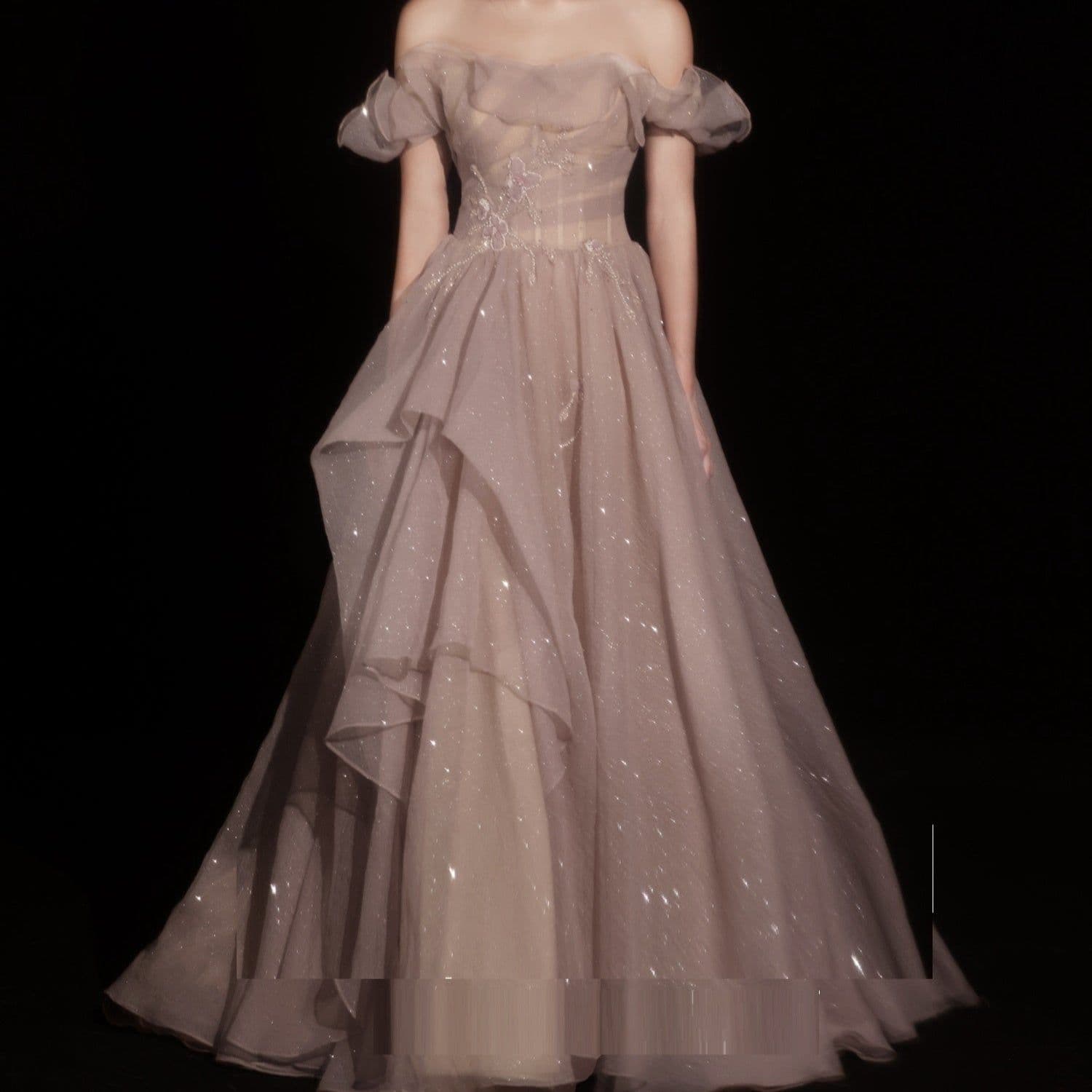 image-Annual Meeting Host Birthday Dress Bride Wedding Dinner Dress