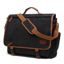 image-Men's Canvas Waterproof Large Capacity Shoulder Bag