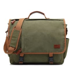 image-Men's Canvas Waterproof Large Capacity Shoulder Bag