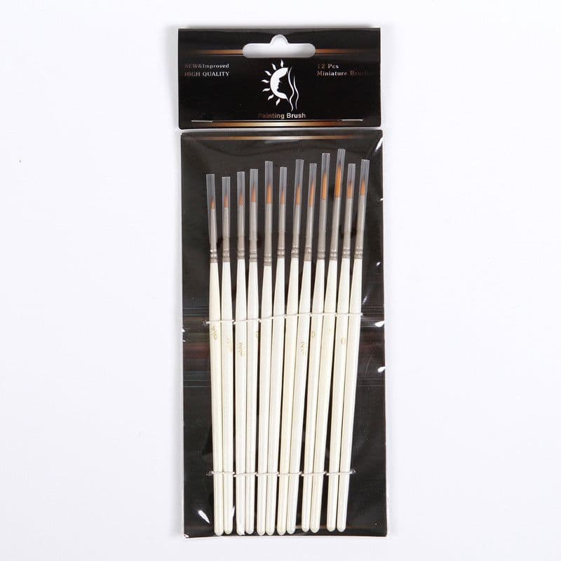 image-Nylon Wool Hook Line Art Watercolor Line Drawing Fluoresent Marker