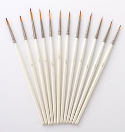 image-Nylon Wool Hook Line Art Watercolor Line Drawing Fluoresent Marker