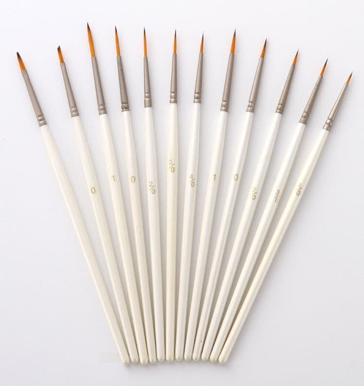 image-Nylon Wool Hook Line Art Watercolor Line Drawing Fluoresent Marker