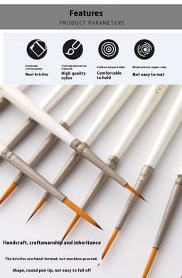 image-Nylon Wool Hook Line Art Watercolor Line Drawing Fluoresent Marker