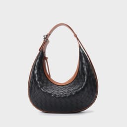 image-Design Niche Genuine Leather Bag Women's Woven