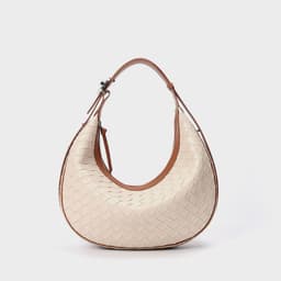 image-Design Niche Genuine Leather Bag Women's Woven