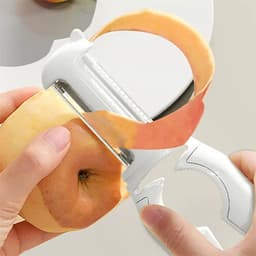 image-5 In 1 Fruit And Vegetable PeelerFood Grade Stainless Steel Veggie Peeler And Bottle Opener Multifunctional Dishwasher Safe Kitchen Gadgets