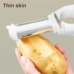 image-5 In 1 Fruit And Vegetable PeelerFood Grade Stainless Steel Veggie Peeler And Bottle Opener Multifunctional Dishwasher Safe Kitchen Gadgets