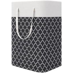 image-Folding Laundry Basket Home Bathroom Storage