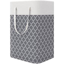 image-Folding Laundry Basket Home Bathroom Storage