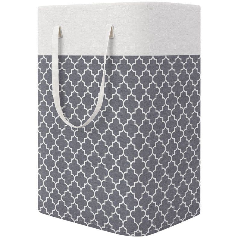 image-Folding Laundry Basket Home Bathroom Storage
