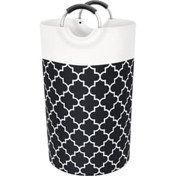 image-Folding Laundry Basket Home Bathroom Storage