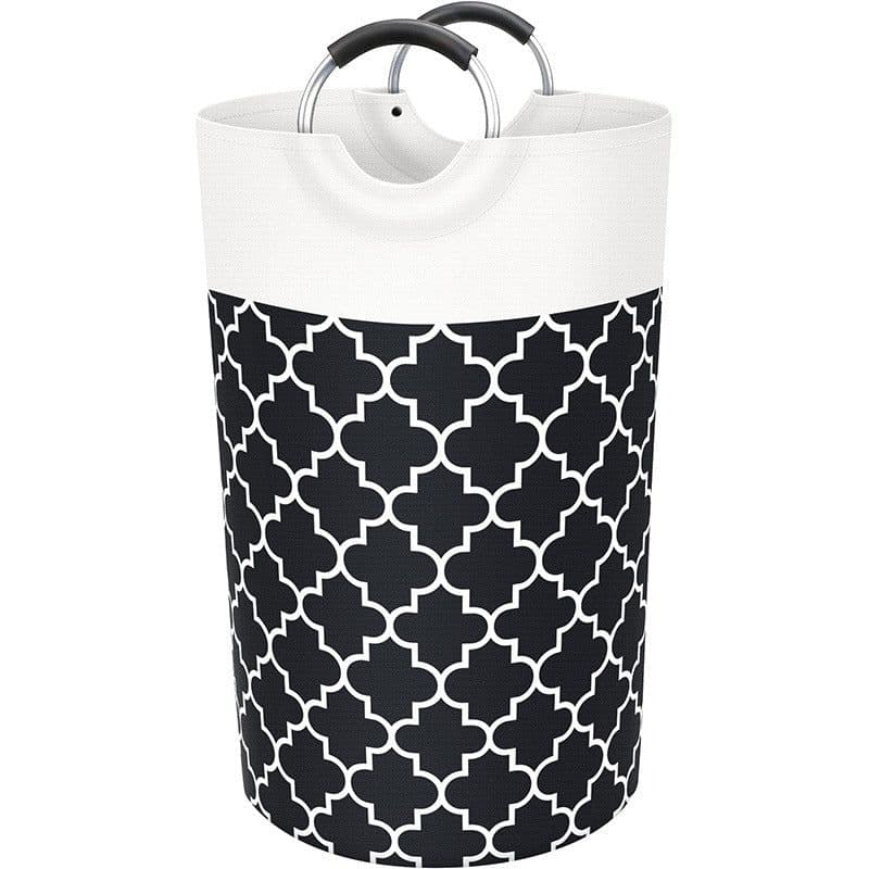 image-Folding Laundry Basket Home Bathroom Storage