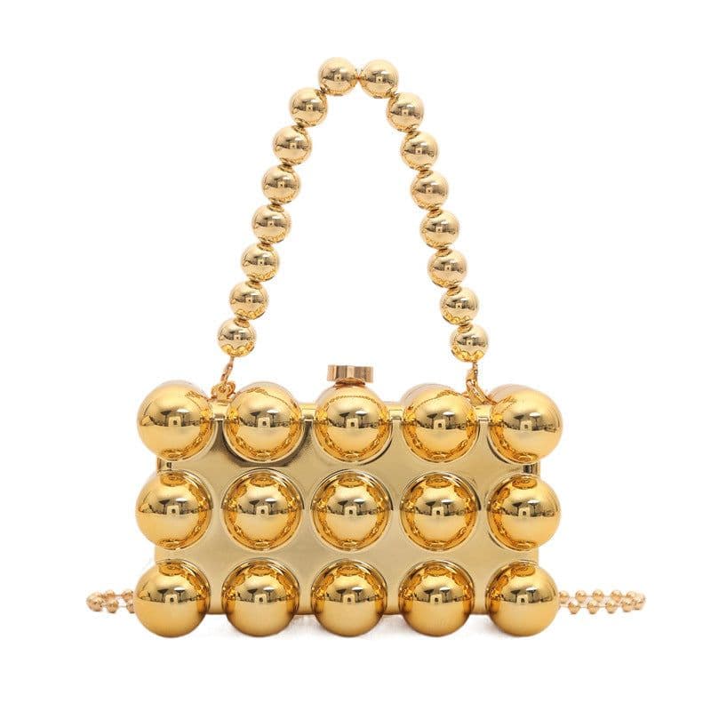 image-Acrylic Fashion Dinner Bag Pearl Hand