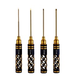 image-Repair Tools Titanium-plated Cutter Head 15 20 25 30mm Hexagon Socket Screwdriver Set