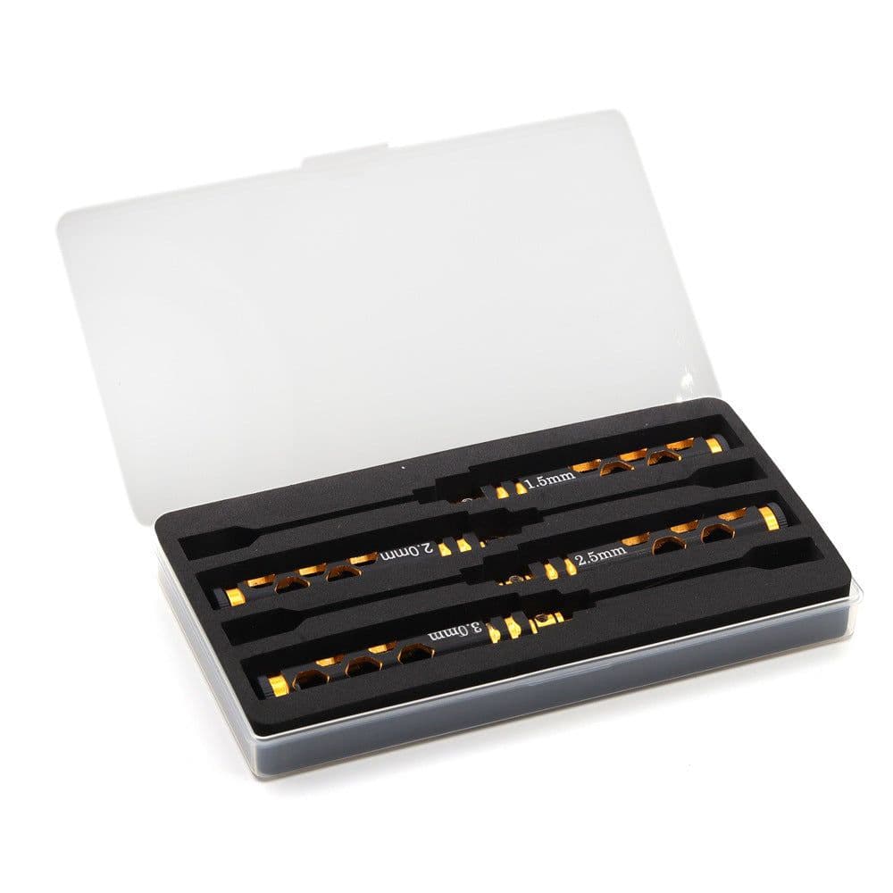 image-Repair Tools Titanium-plated Cutter Head 15 20 25 30mm Hexagon Socket Screwdriver Set