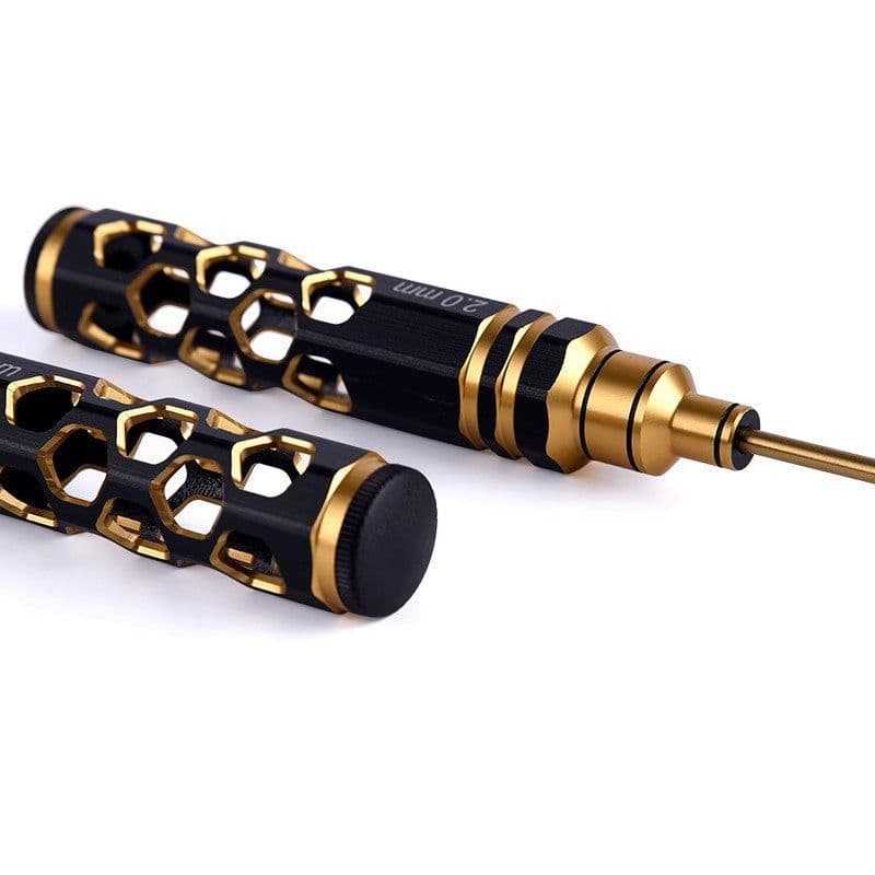 image-Repair Tools Titanium-plated Cutter Head 15 20 25 30mm Hexagon Socket Screwdriver Set