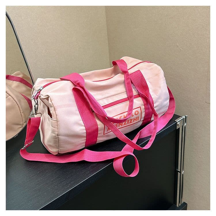 image-Korean Style Sports Gym Short-distance Leisure Travel Bag Girls Crossbody Shoulder