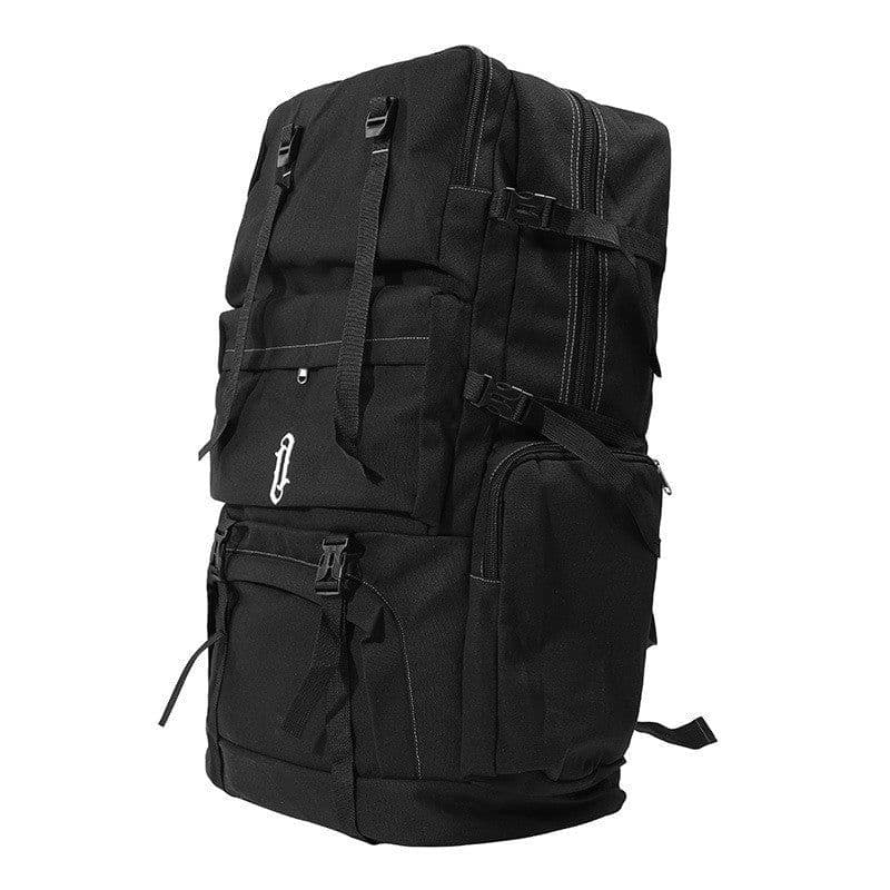 image-Casual Large Capacity Canvas Backpack Men's Traveling Bag