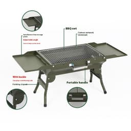 image-Installation-free Integrated Portable Barbecue Grill