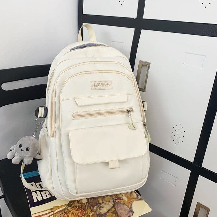 image-Simple Large Capacity Travel Backpack For Women Casual Japanese