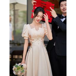 image-New High-end Banquet Little Evening Dress Women