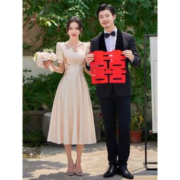 image-New High-end Banquet Little Evening Dress Women