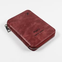 image-Zipper Passport Holder Multi-functional RFID Anti-theft Swiping Outbound Travel Storage Bag