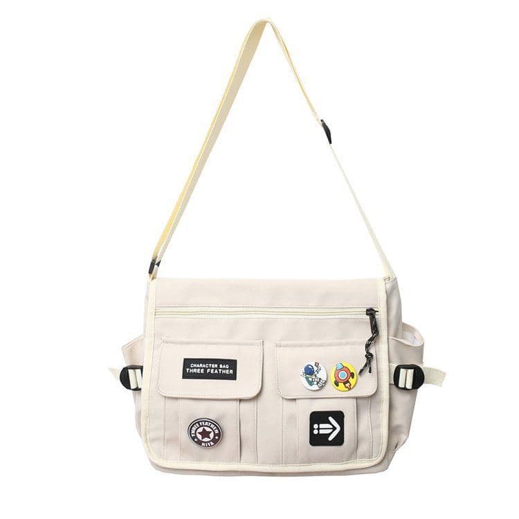 image-Large Capacity Multi-functional Men's Shoulder Messenger Bag