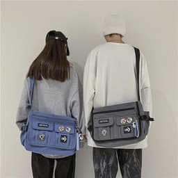 image-Large Capacity Multi-functional Men's Shoulder Messenger Bag