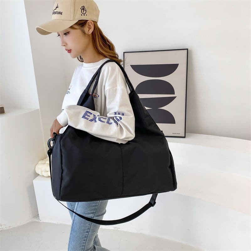 image-Yoga Lady Sports Gym Bag Dry Wet Separation