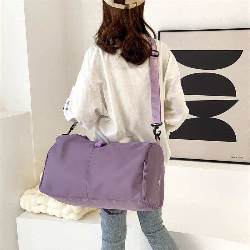 image-Yoga Lady Sports Gym Bag Dry Wet Separation
