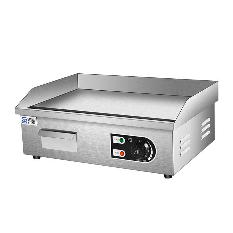 image-Electric Grill Commercial Equipment Gas Stall Cold Noodle Sheet Roasting Machine