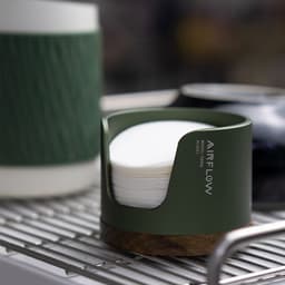 image-Airflow Italian Coffee Machine Filter Paper Holder