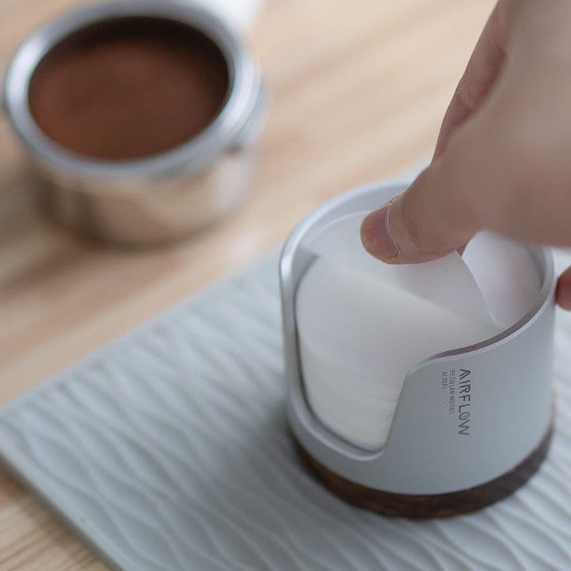 image-Airflow Italian Coffee Machine Filter Paper Holder