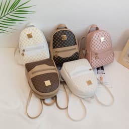 image-Women's Fashion Children's PU Backpack