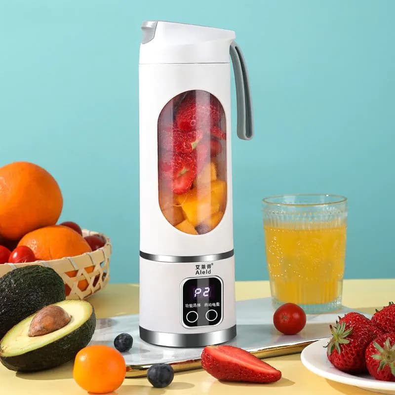image-High-end Home Ice Crushing Juicing USB Charging Portable Blender Outdoor Traveling