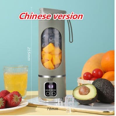 image-High-end Home Ice Crushing Juicing USB Charging Portable Blender Outdoor Traveling