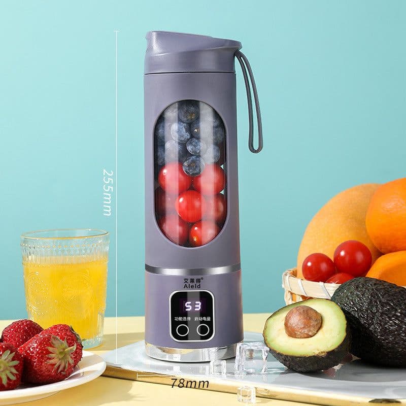 image-High-end Home Ice Crushing Juicing USB Charging Portable Blender Outdoor Traveling