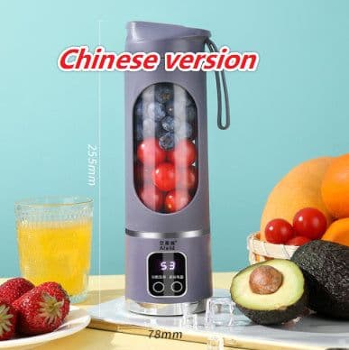 image-High-end Home Ice Crushing Juicing USB Charging Portable Blender Outdoor Traveling