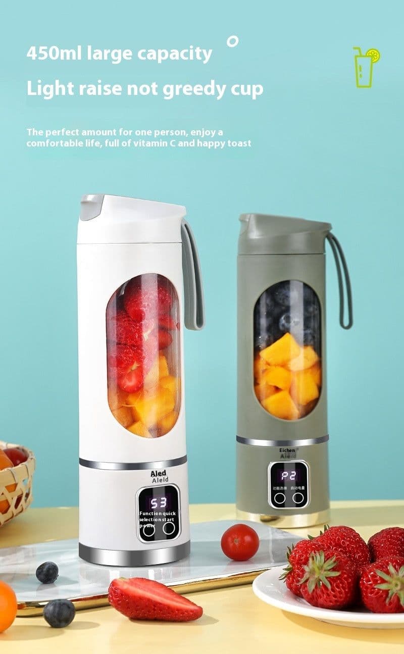 image-High-end Home Ice Crushing Juicing USB Charging Portable Blender Outdoor Traveling