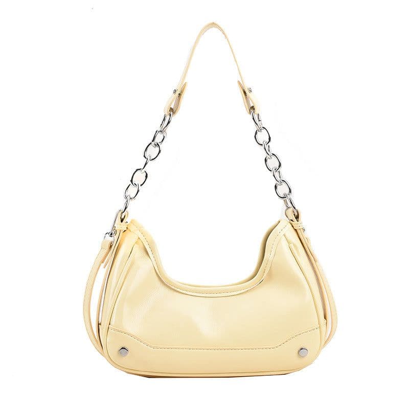 image-High-grade Fashionable Shoulder Simple Western Style Super Popular Underarm Bag