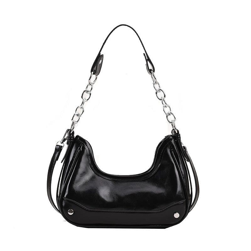 image-High-grade Fashionable Shoulder Simple Western Style Super Popular Underarm Bag