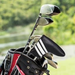 image-Club Head Cover Golf Push Rod Case PU Cue Sleeve Supplies