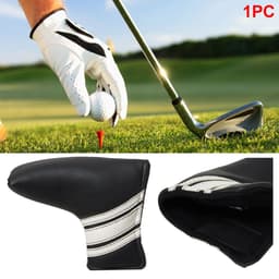 image-Club Head Cover Golf Push Rod Case PU Cue Sleeve Supplies